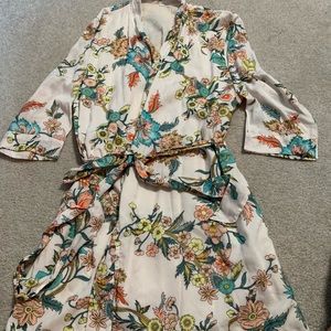 Floral robe
